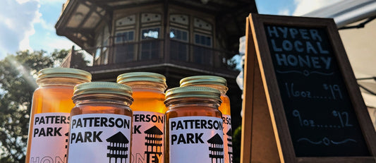 Baltimore Honey being sold in Patterson Park