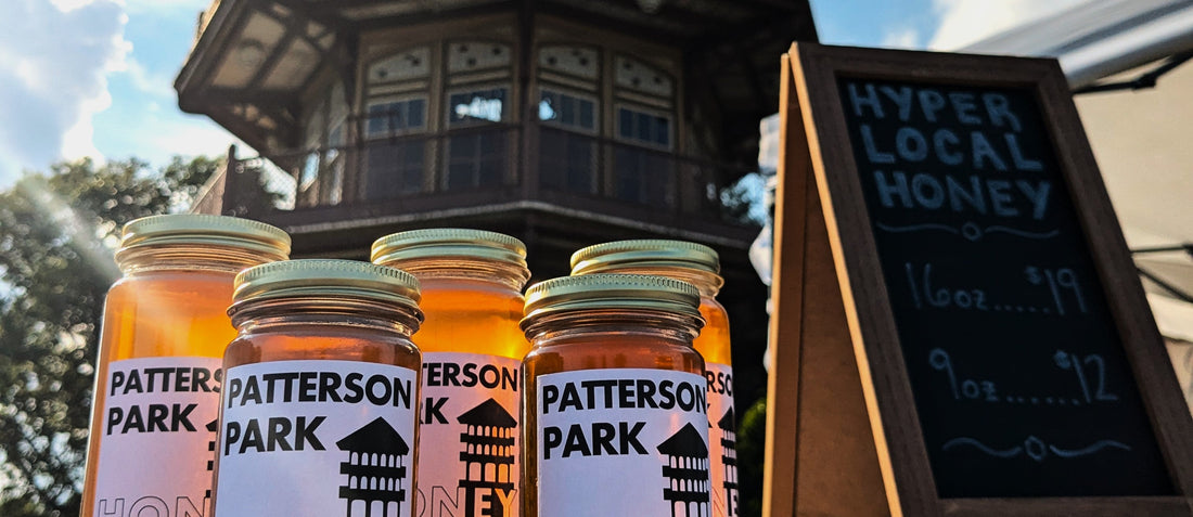 Baltimore Honey being sold in Patterson Park